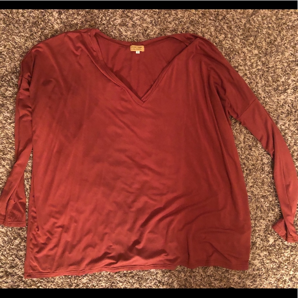 VNeck Piko Shirt